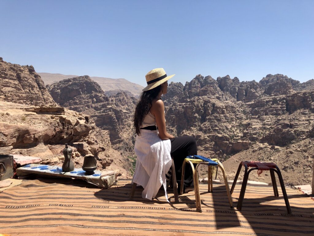 Vista su Petra