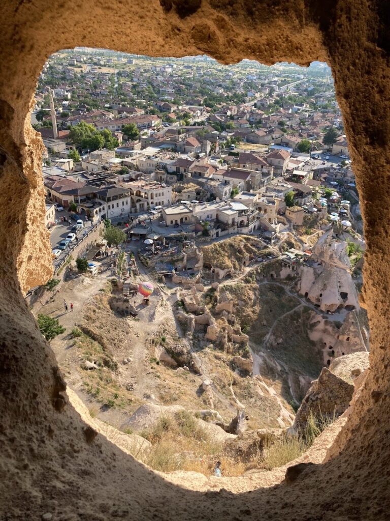 Vista dal castello di Uchisar